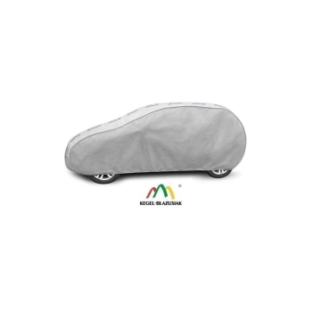 Wodoodporny nieprzemakalny pokrowiec plandeka na samochód Basic Garage M2 (hatchback) 381-405 cm